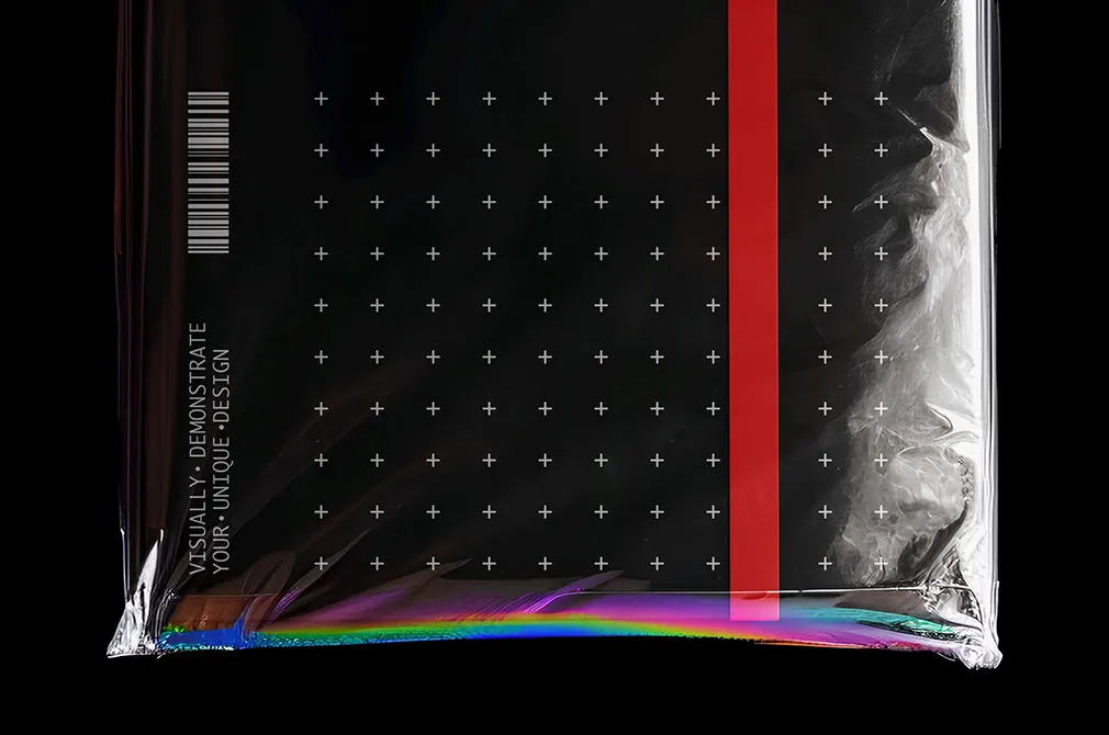 Holographic Brand Identity Mockup Vol.3