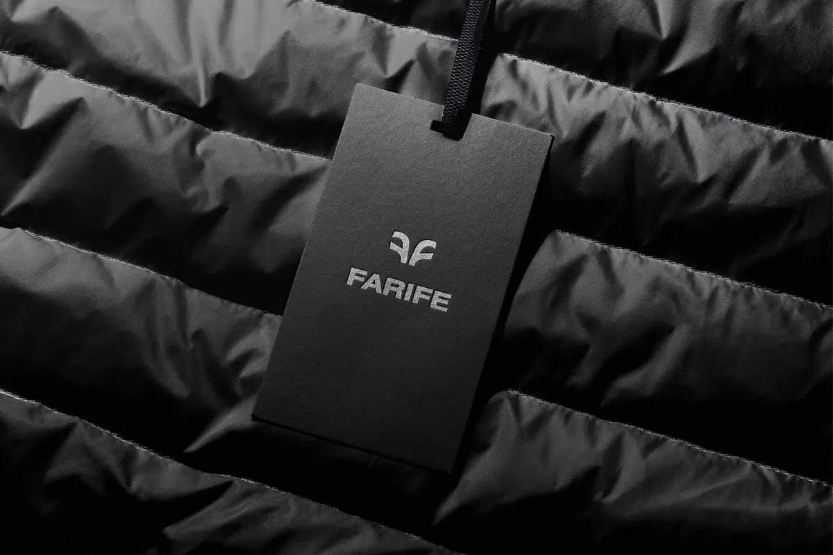 Puffer Coat Label Tag Mockup Vol.2