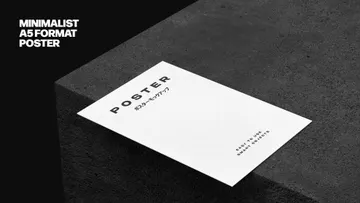A5 Letterhead Paper Mockup