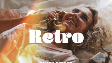 Retro Overlay Photo Effect