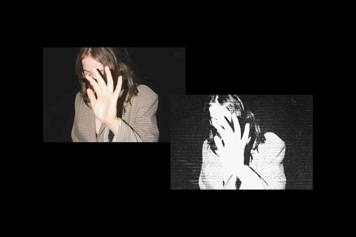 Bad Scan Reeded Photo Effect