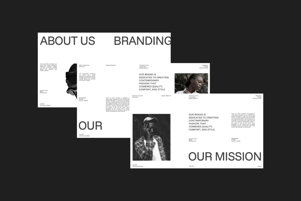 SESE - Brand Fashion Presentation Template