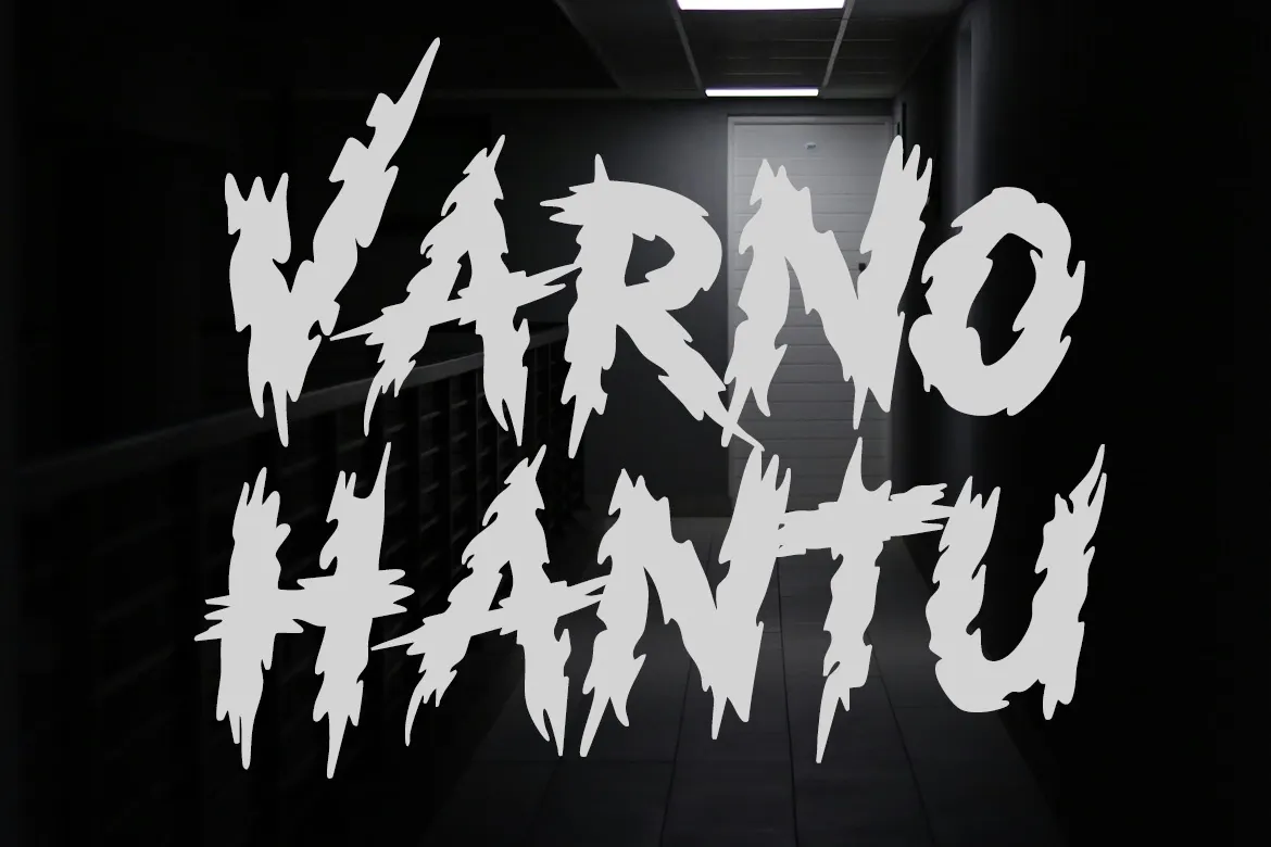 Ghost Rover - Horror Scratch Font