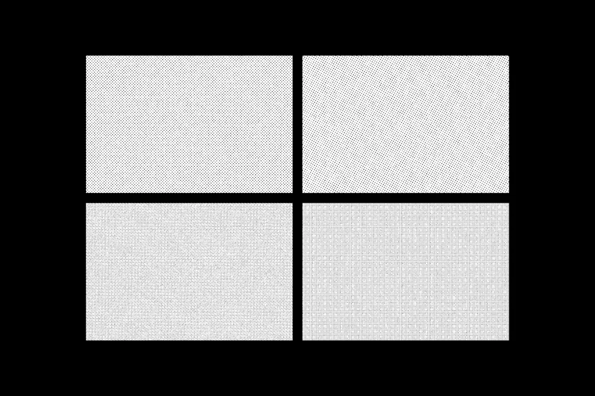 Gray Halftone Textures