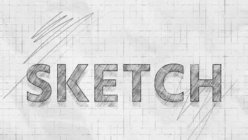 Pencil Sketch Text Effect