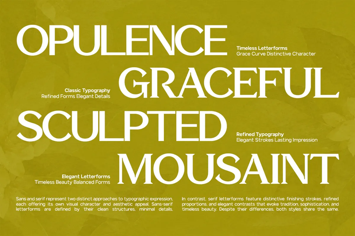 GC Commune Vol. 2 - Elegant Sans & Serif Font Family