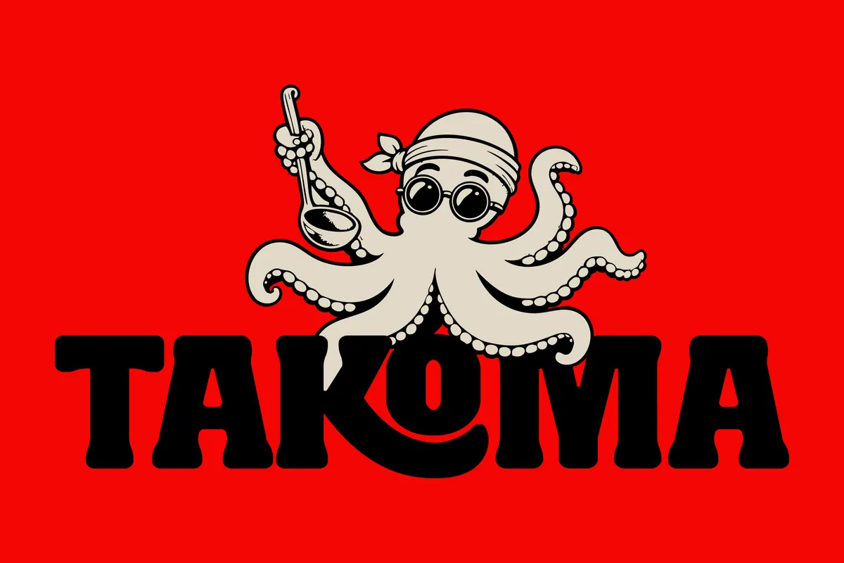 Takoma - Bold Retro Display Font