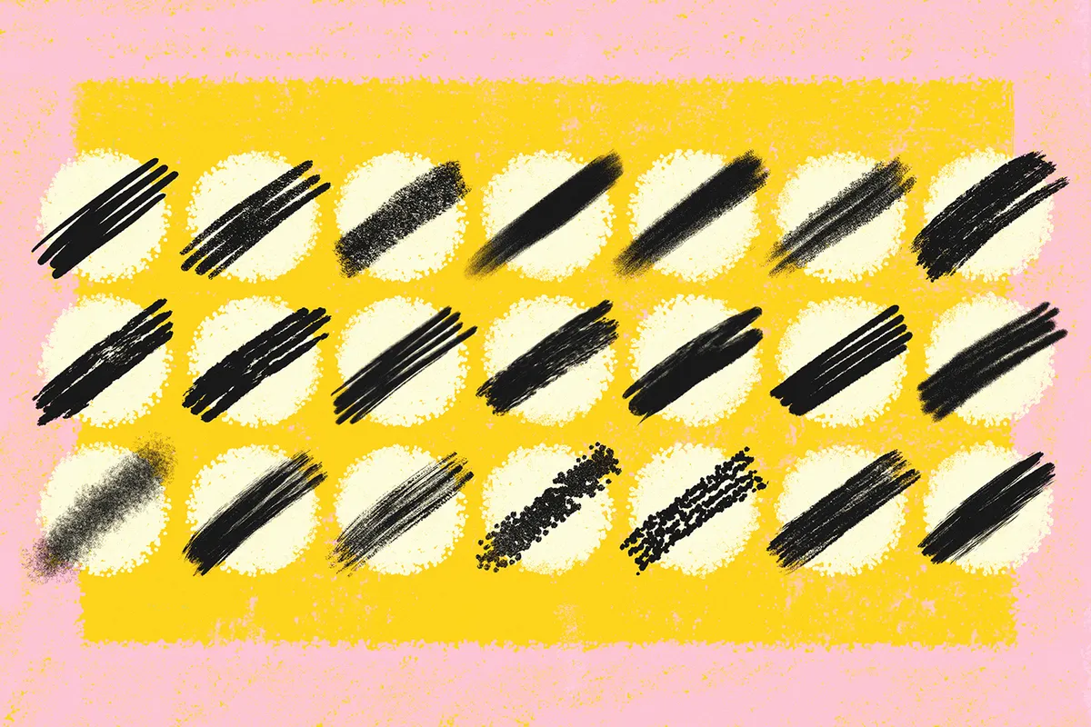 Scribbles Photoshop Brushes