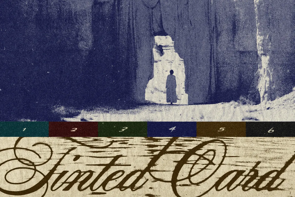 Tinted Riso Card Photo Effect