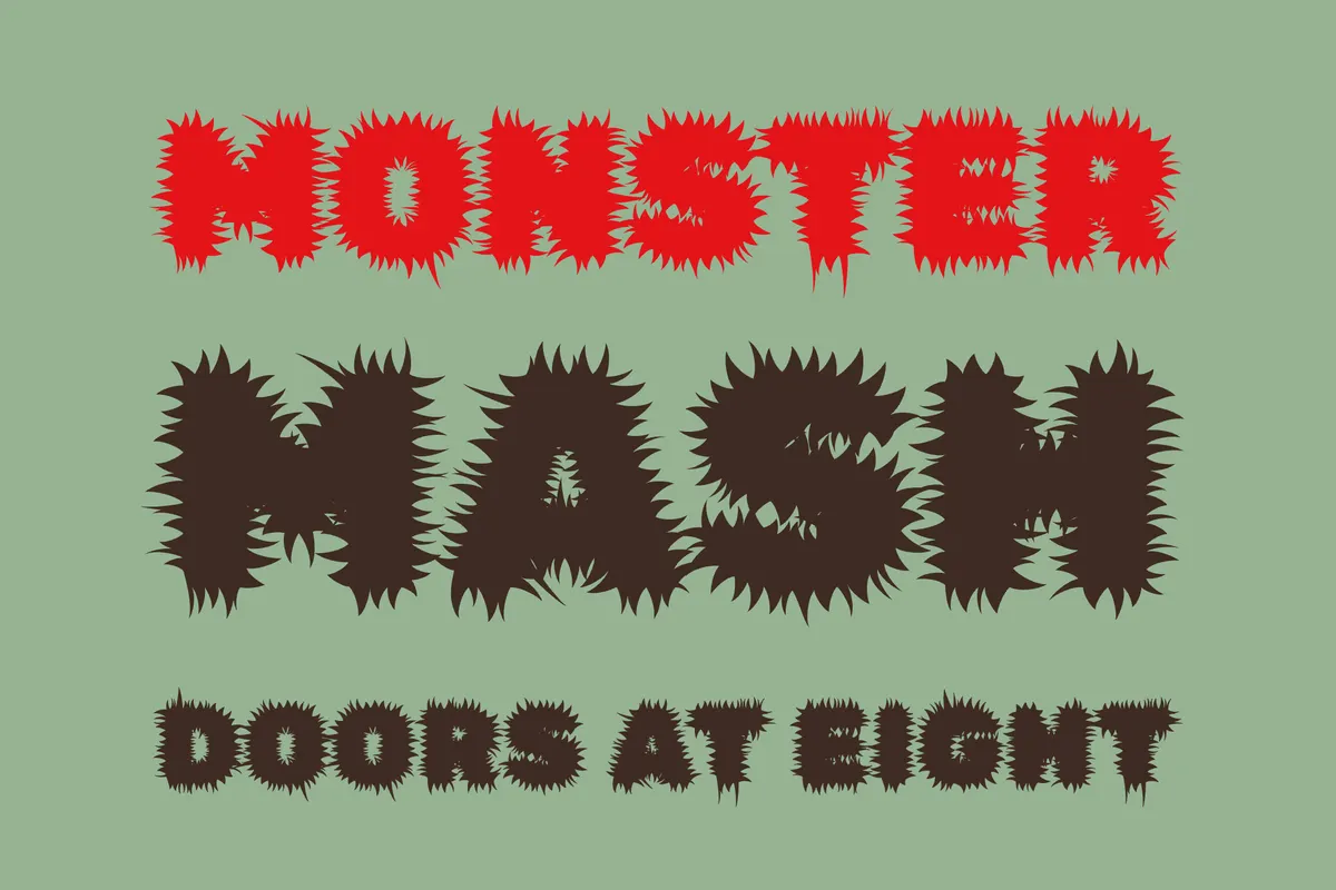 Rubik Beastly - Free Furry Monster Font