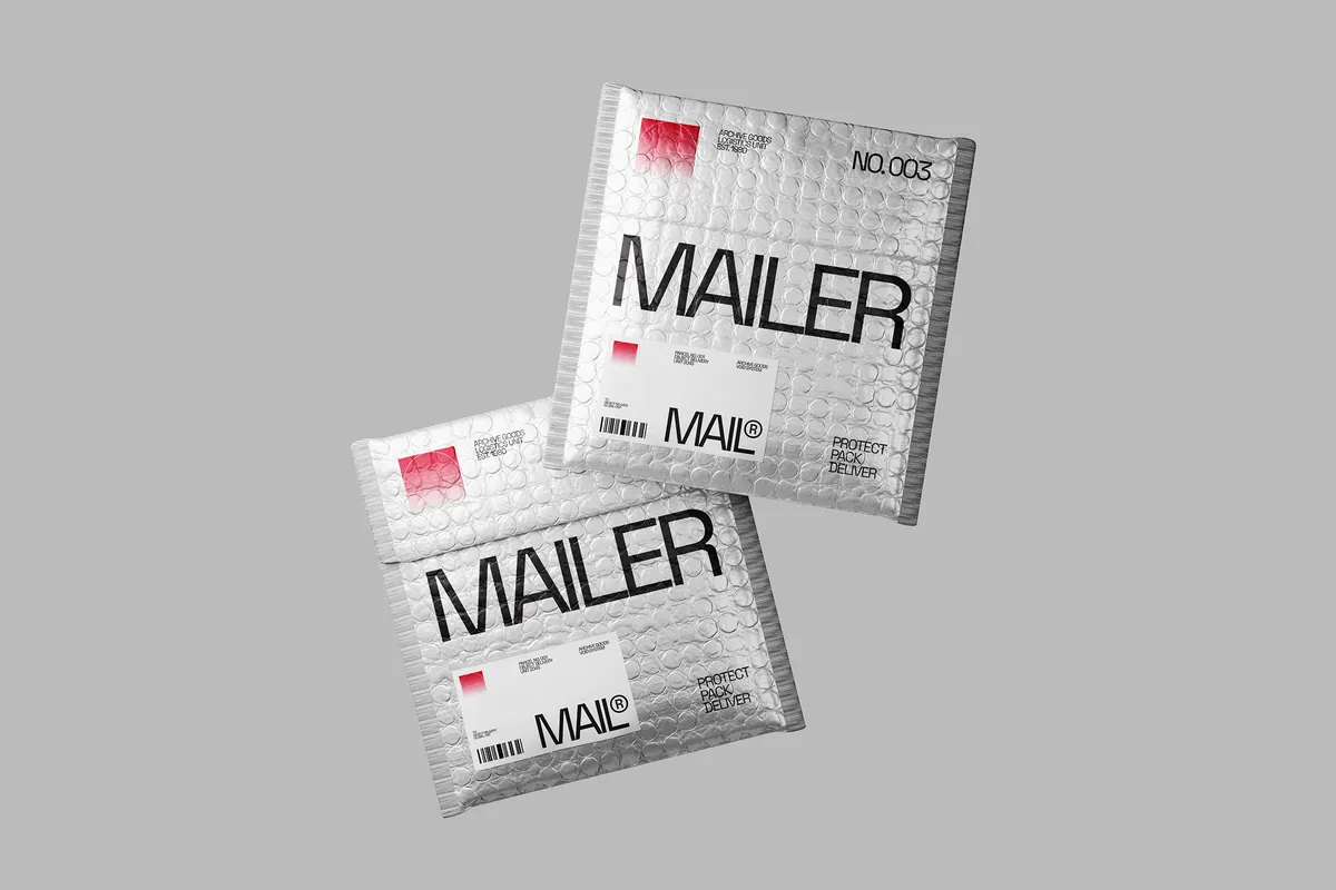 Bubble Mailer Mockup