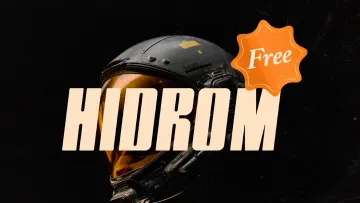 Hidrom - Display Font