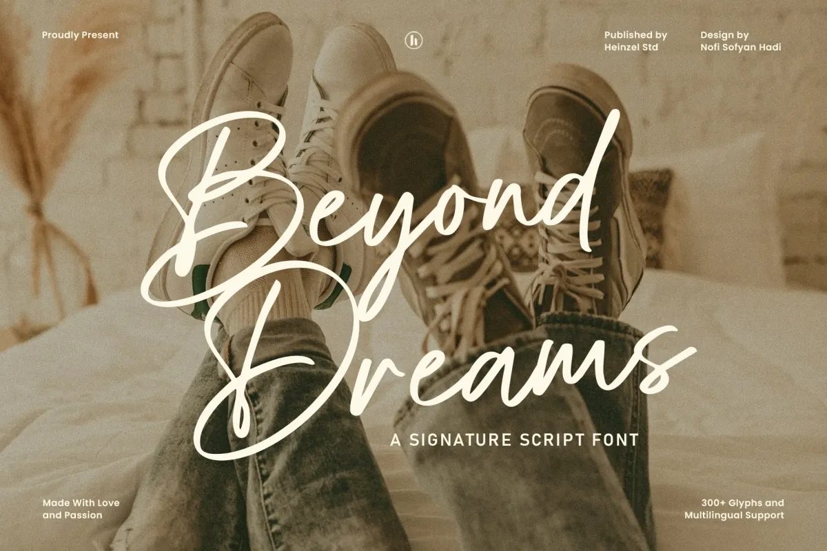 Beyond Dreams - Signature Script Font