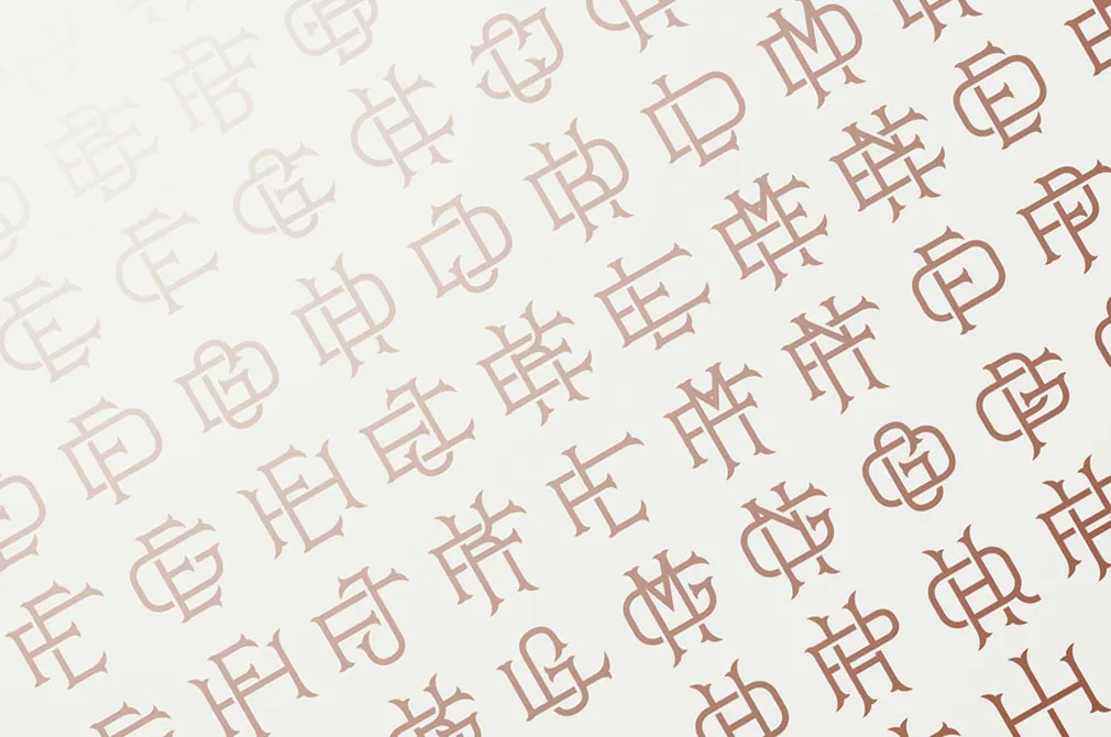 Victorian Monogram Font