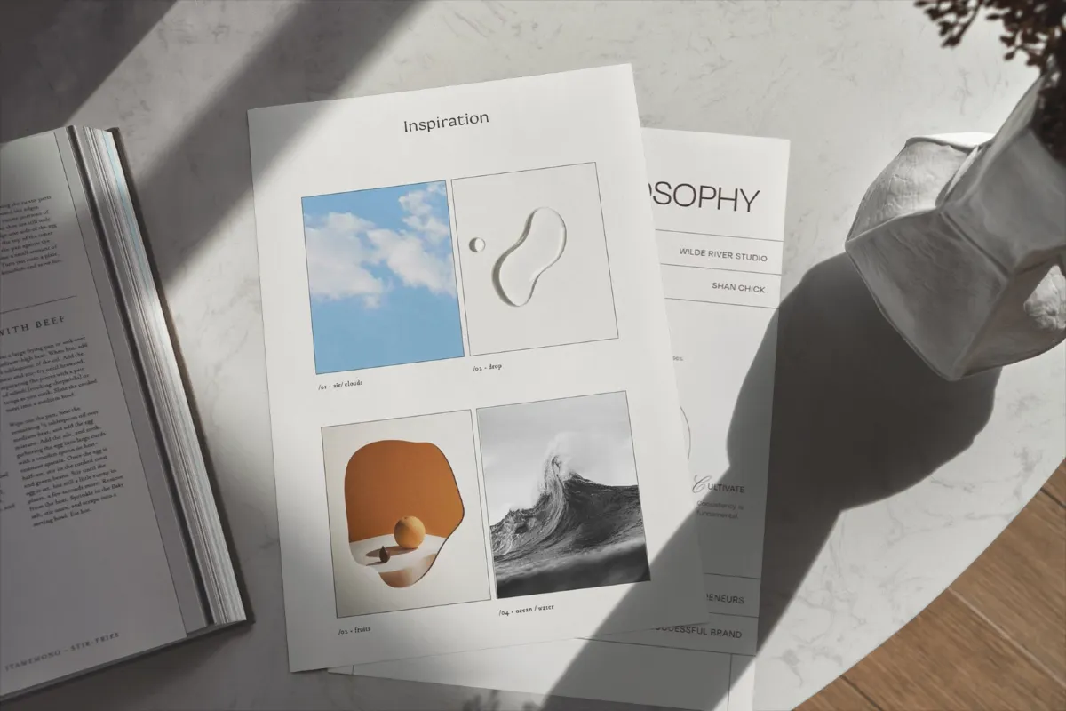A4 Paper Mockups Set