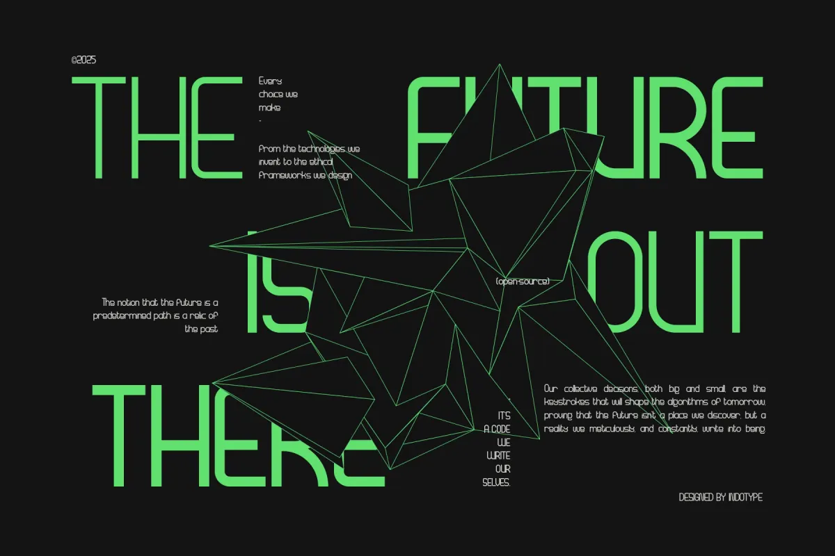 Revantrosn - Futuristic Sans Serif Font