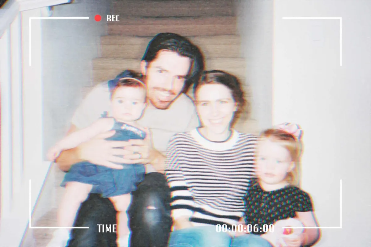 Old VHS Tape Photo Effect
