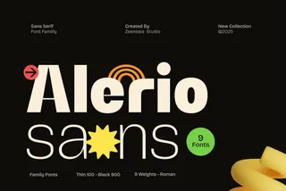 Alerio Sans Serif