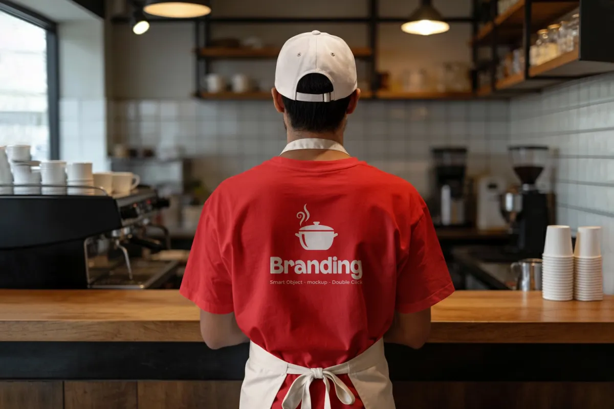 Cafe Branding Mockup Set