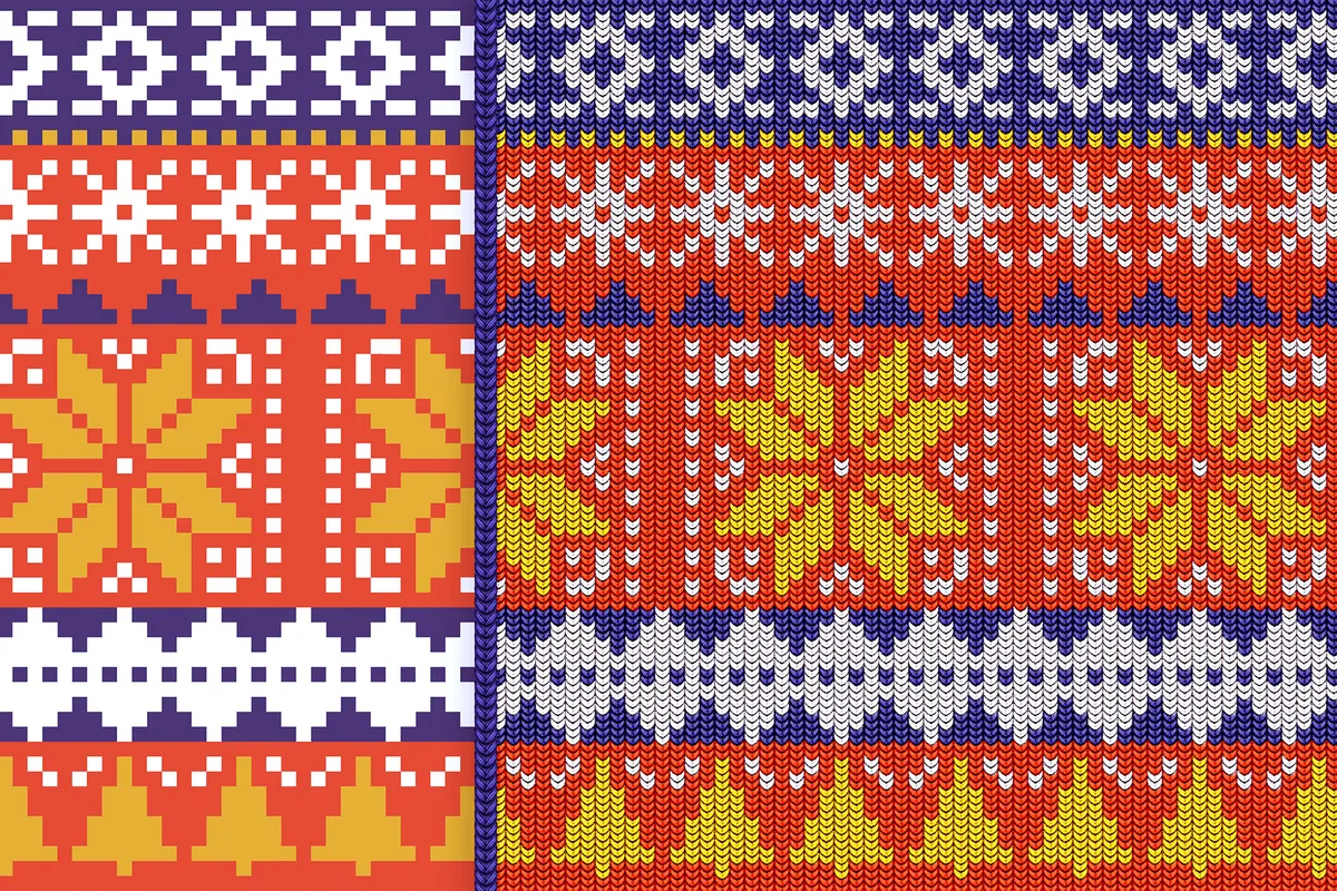Christmas Sweater Effect