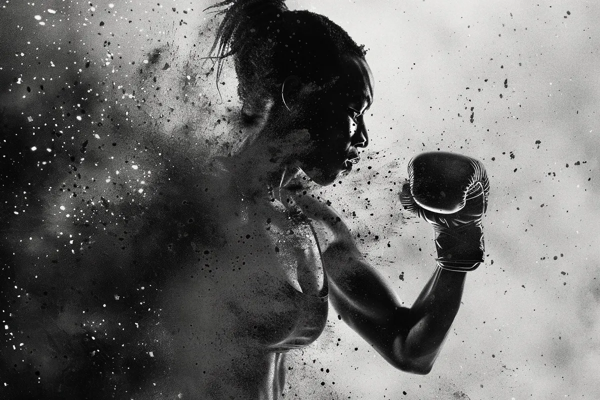Dust Powder Photo Effect