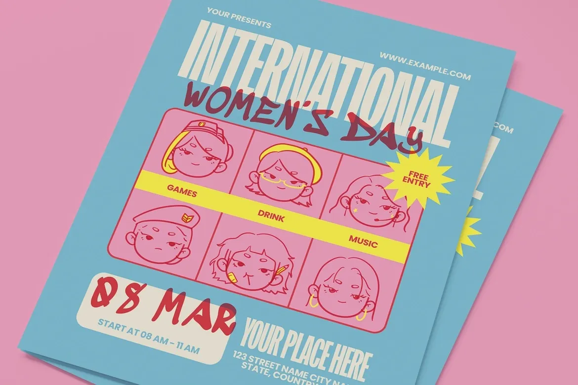 International Woman's Day Flyer