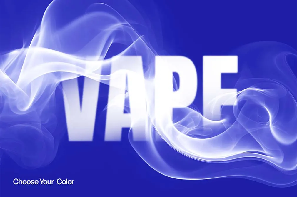 Vape Text & Logo Effect