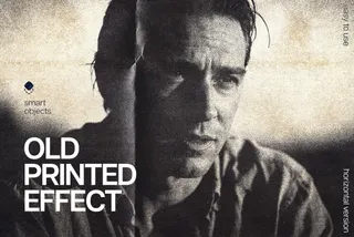 Old Printed Photo Effect