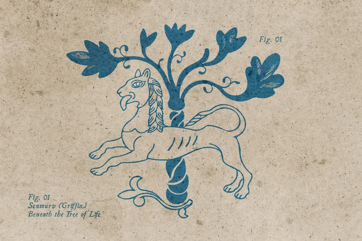 Animalist Folklore. 20 Folk Art Vector Elements