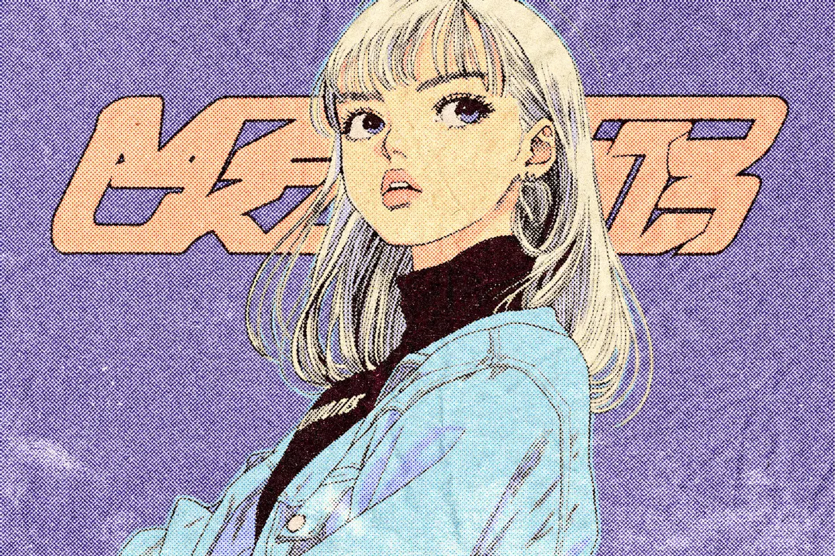 Vintage Comic Print Effect