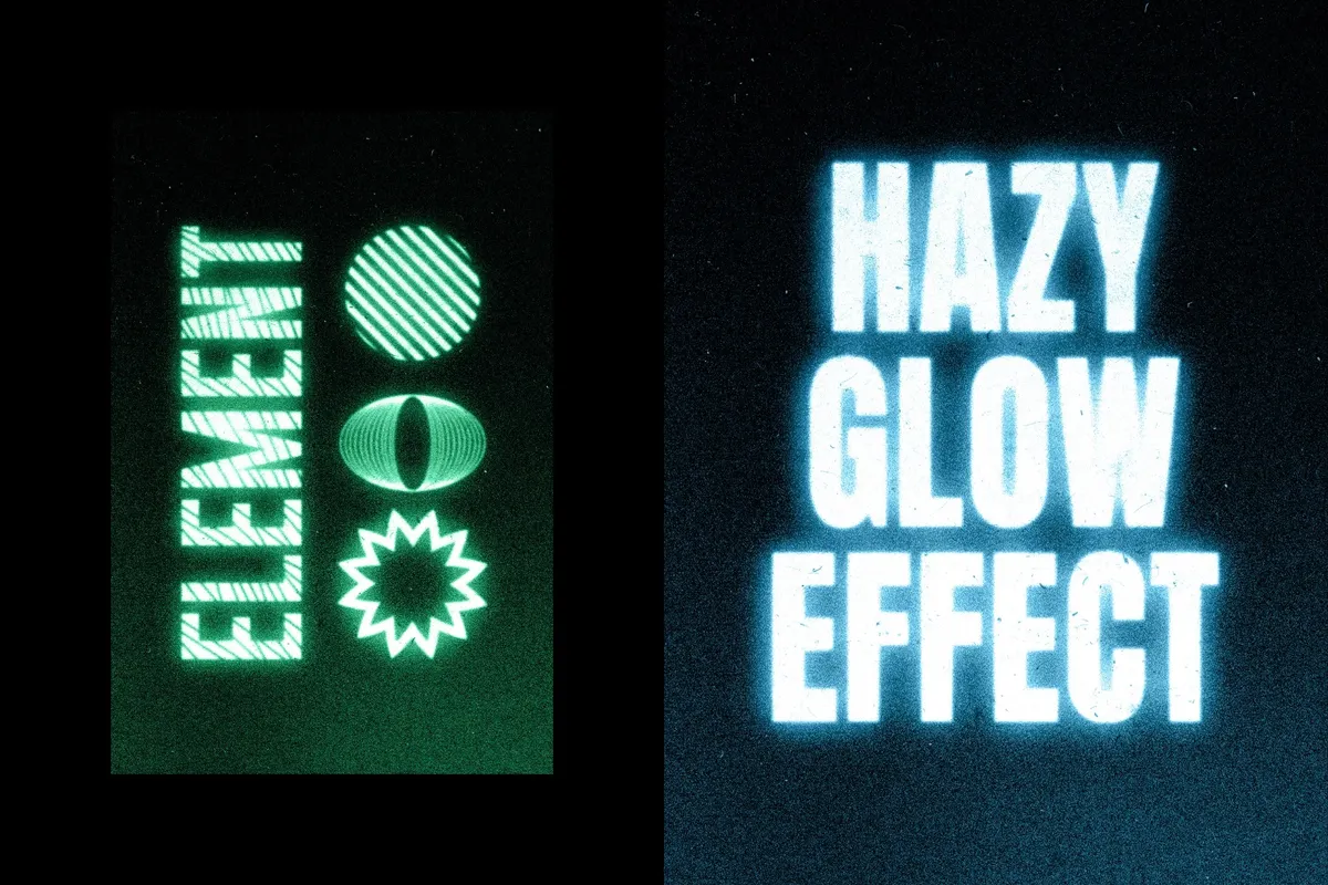 Hazy Grain Text Effect