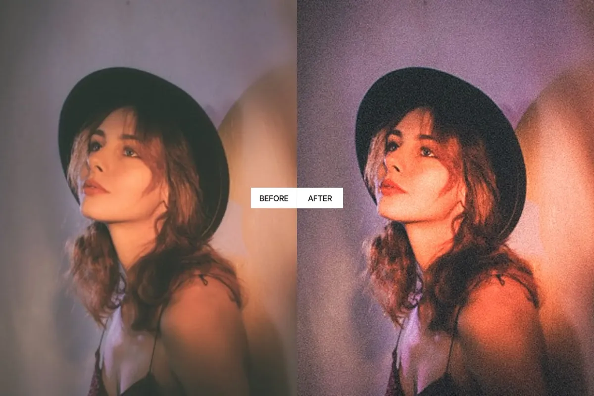 80s Style Look Lightroom Presets