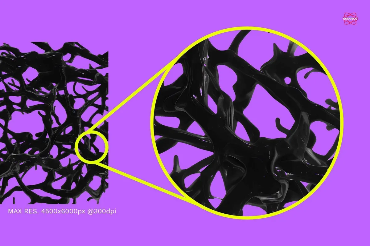 Biomorphic Futurism Clipart