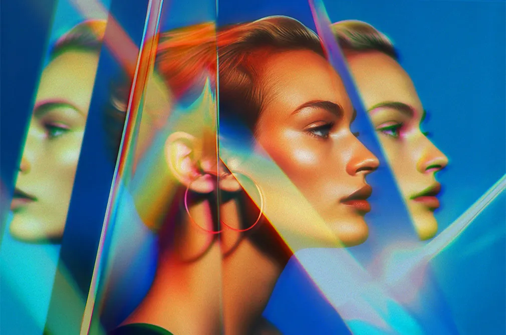 Prism Dispersion Photo Effect