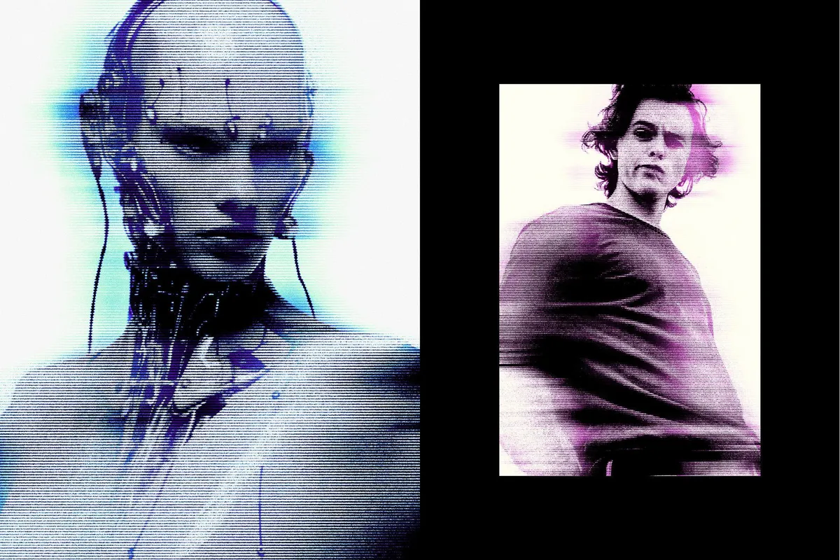 Bad Color Print Photo Effect