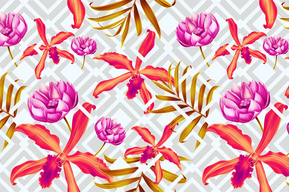 6 Seamless Floral Patterns