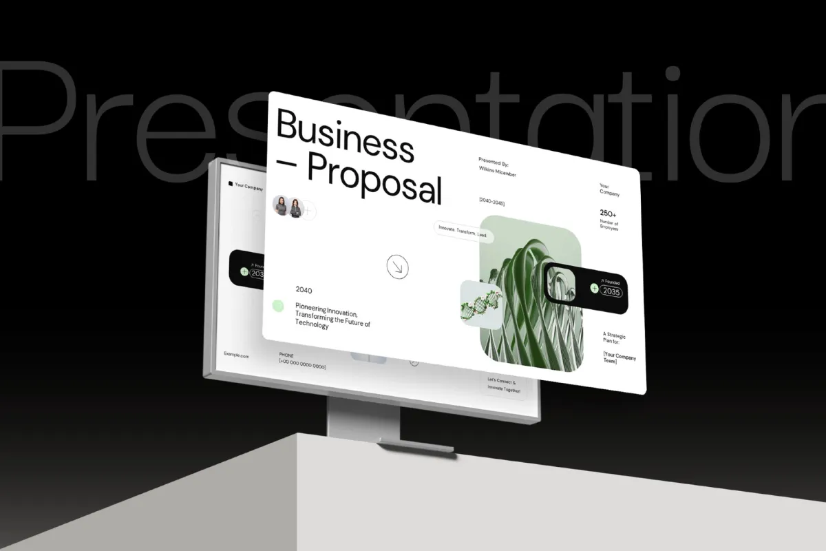 Technology Business Proposal Powerpoint Template