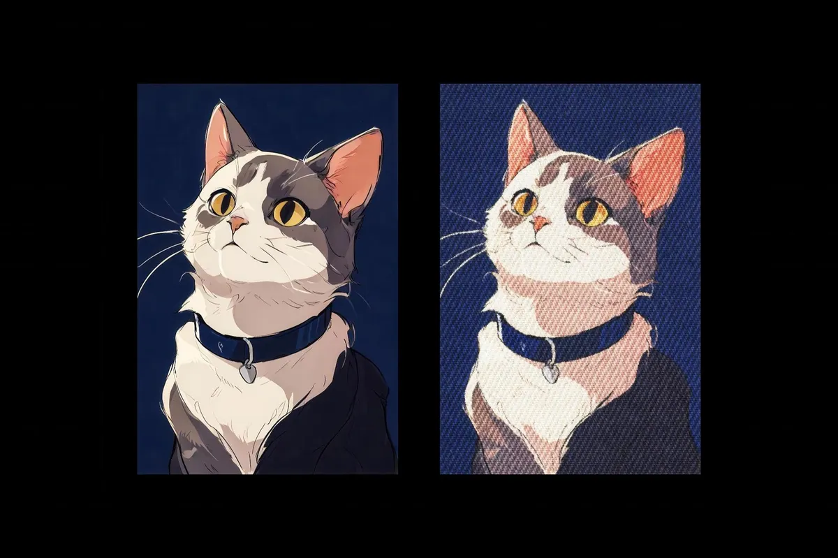 Machine Embroidery Texture Effect