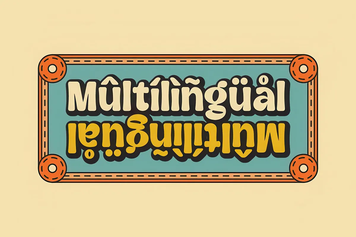 Kelpo - Groovy Retro Typeface