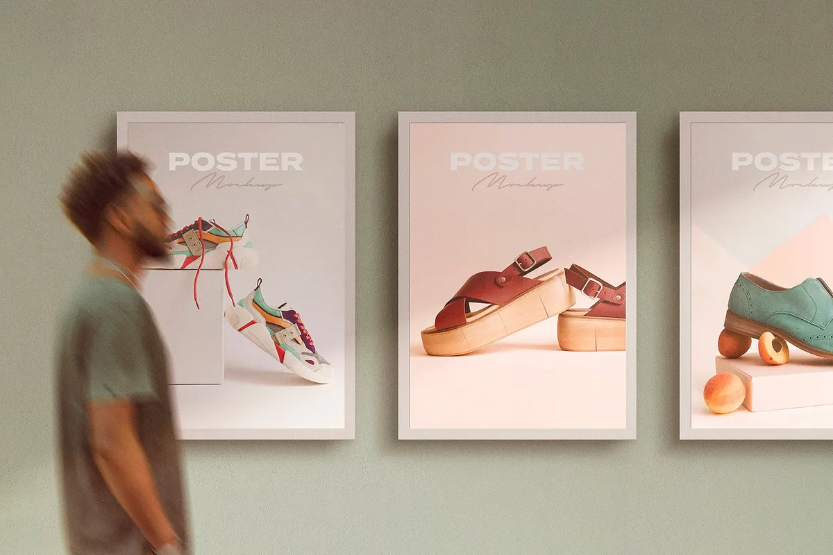 Original Poster Mockups Bundle