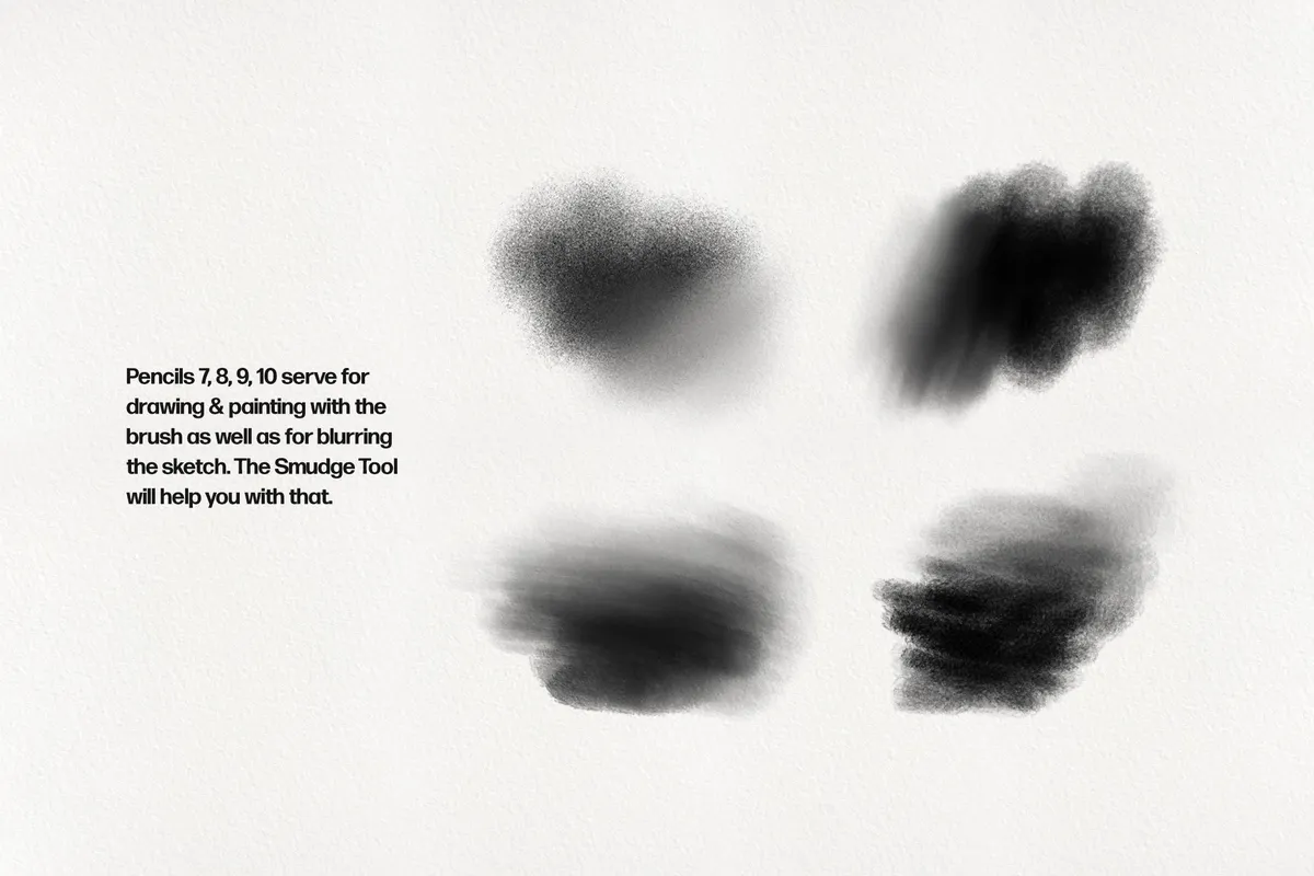 Basic Pencil Procreate Brushes