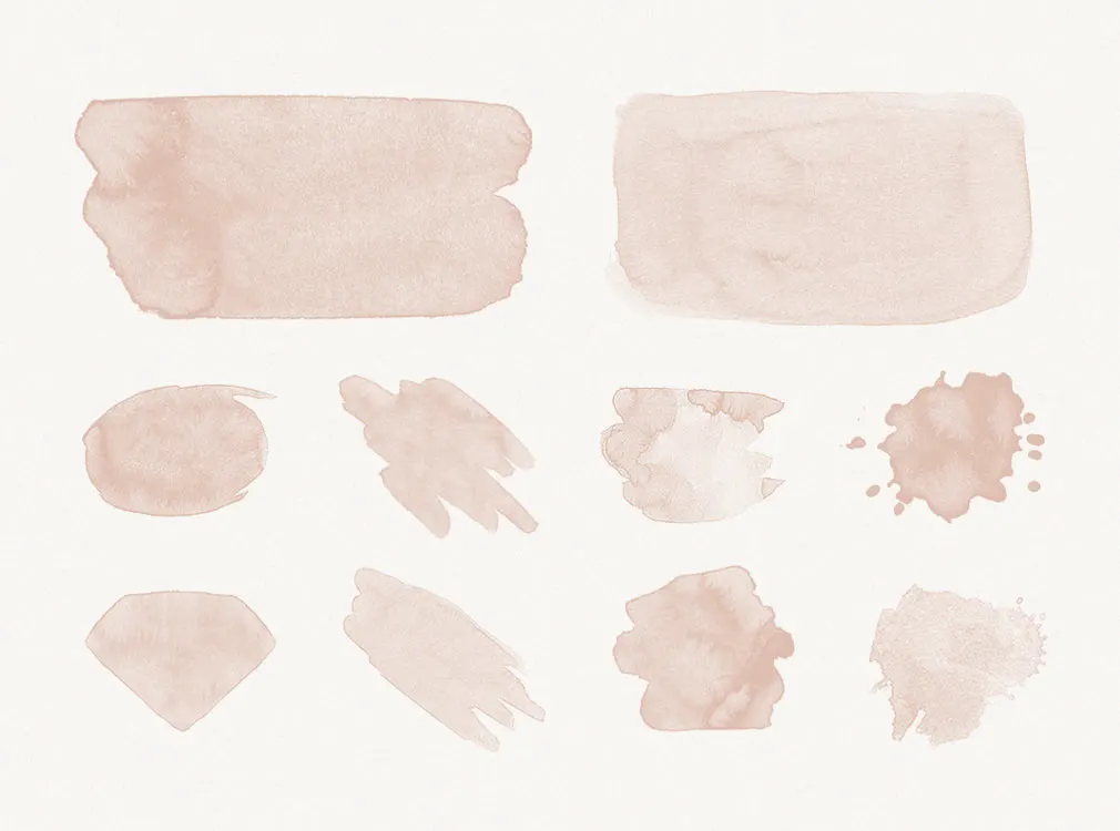 Aurora Watercolor Photoshop Brushes