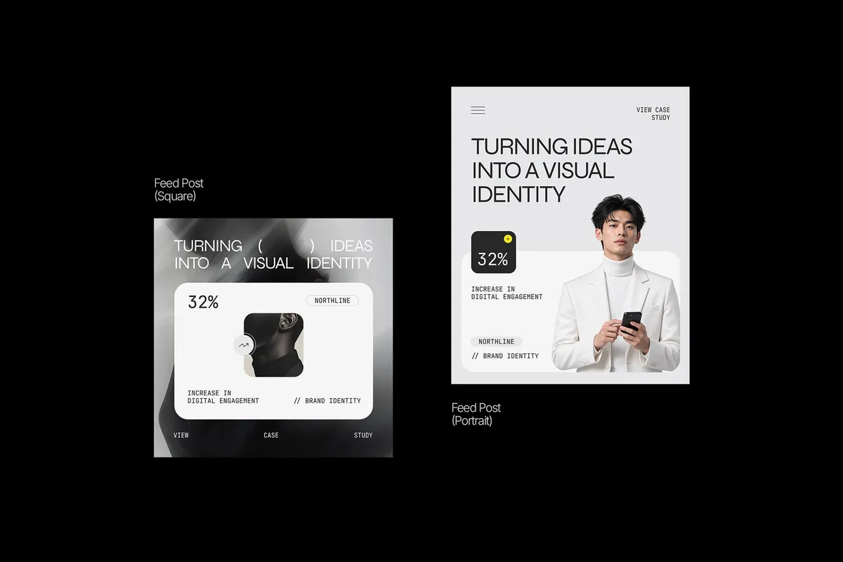 LinkedIn Portfolio Template Pack - Portuu