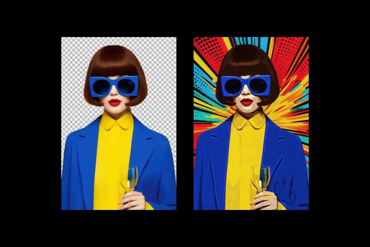 Colorful Pop-Art Photo Effect