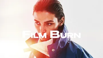 Film Burn Overlay Effect