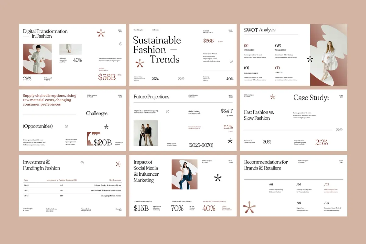 Market Research Report Google Slides Template