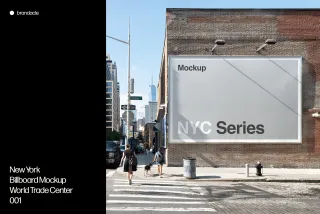 New York Billboard Mockup