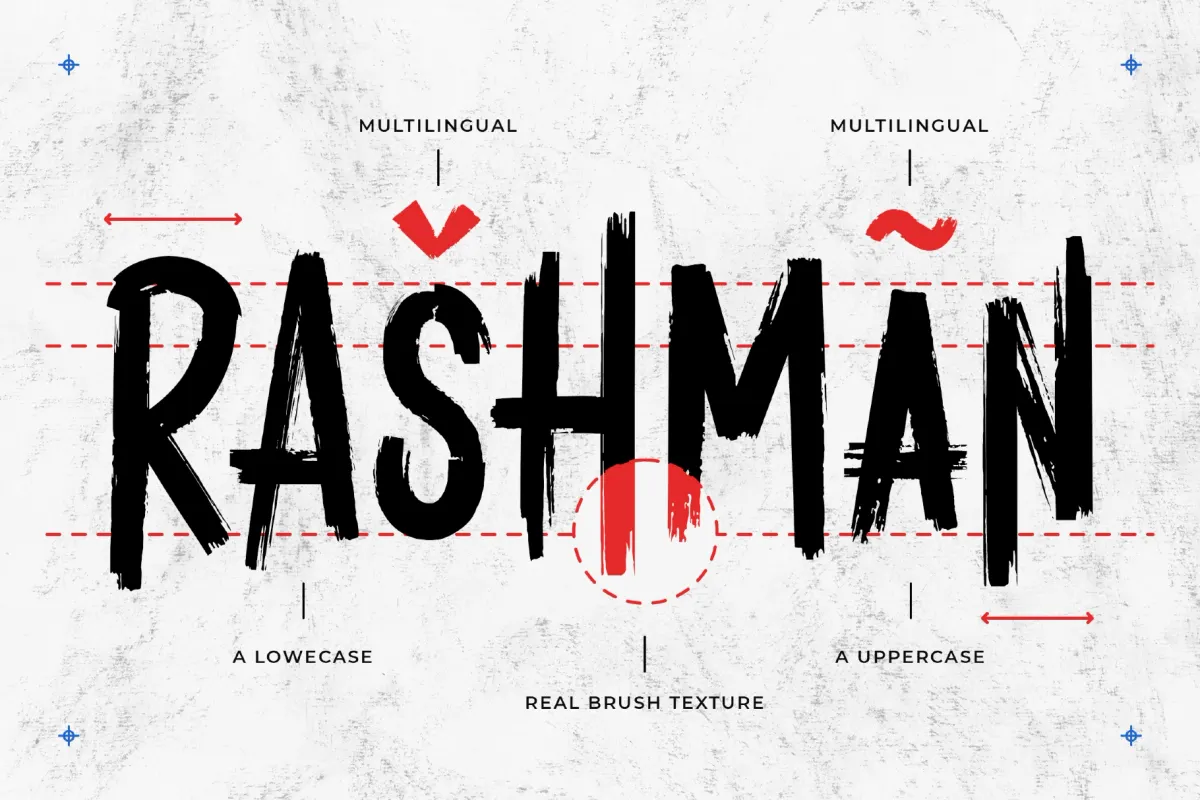 Rushnex - Bold Brush Display Font
