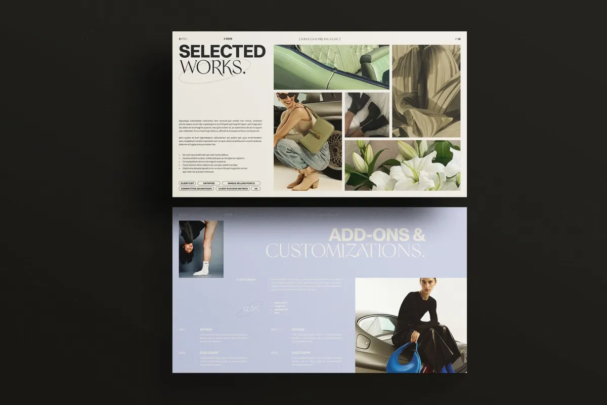 Services and Pricing Guide Presentation Template