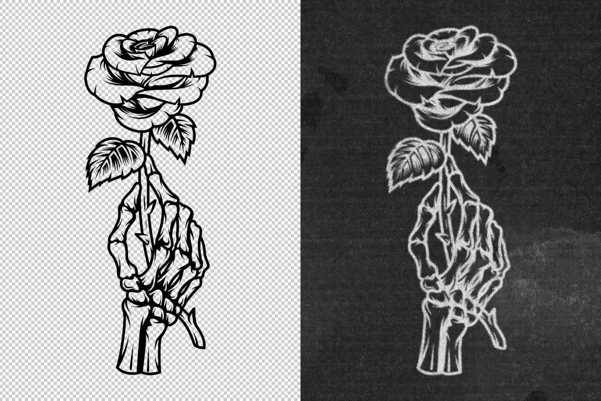Ink Stamp Effect